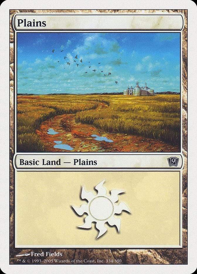 Magic: The Gathering MTG Single Plains (334) [Ninth Edition]