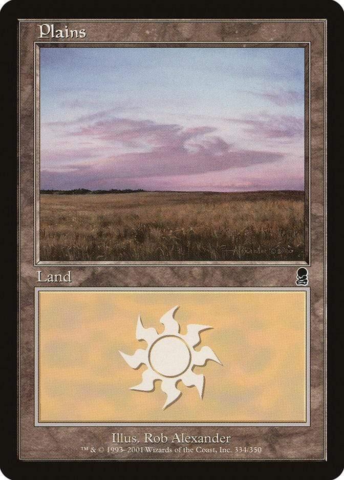 Magic: The Gathering MTG Single Plains (334) [Odyssey]