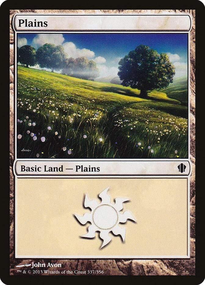 Magic: The Gathering MTG Single Plains (337) [Commander 2013]