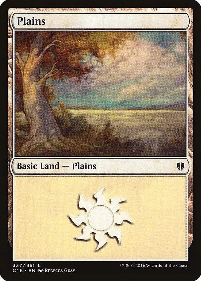 Magic: The Gathering MTG Single Plains (337) [Commander 2016]