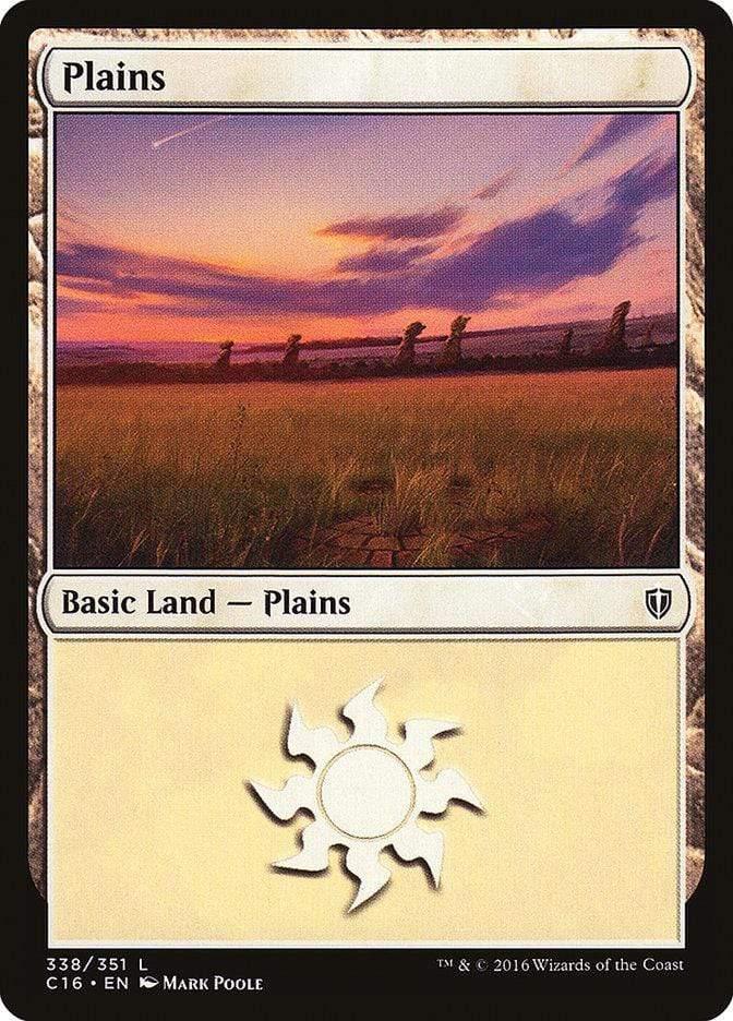 Magic: The Gathering MTG Single Plains (338) [Commander 2016]