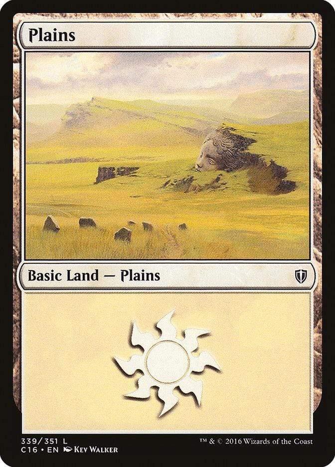 Magic: The Gathering MTG Single Plains (339) [Commander 2016]