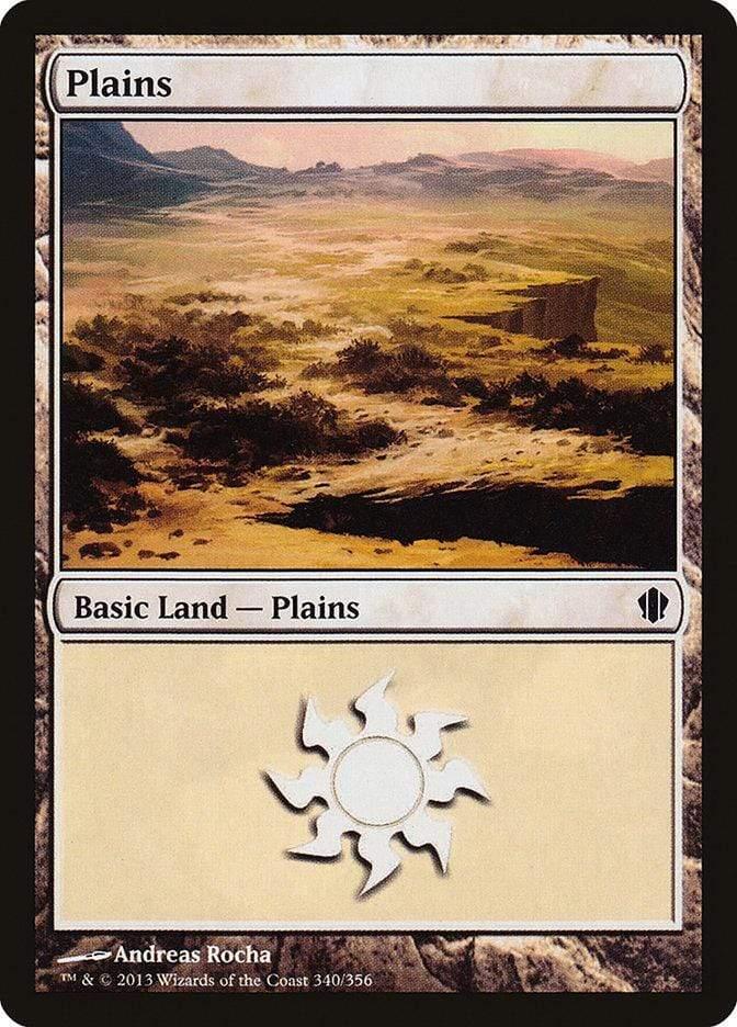 Magic: The Gathering MTG Single Plains (340) [Commander 2013]