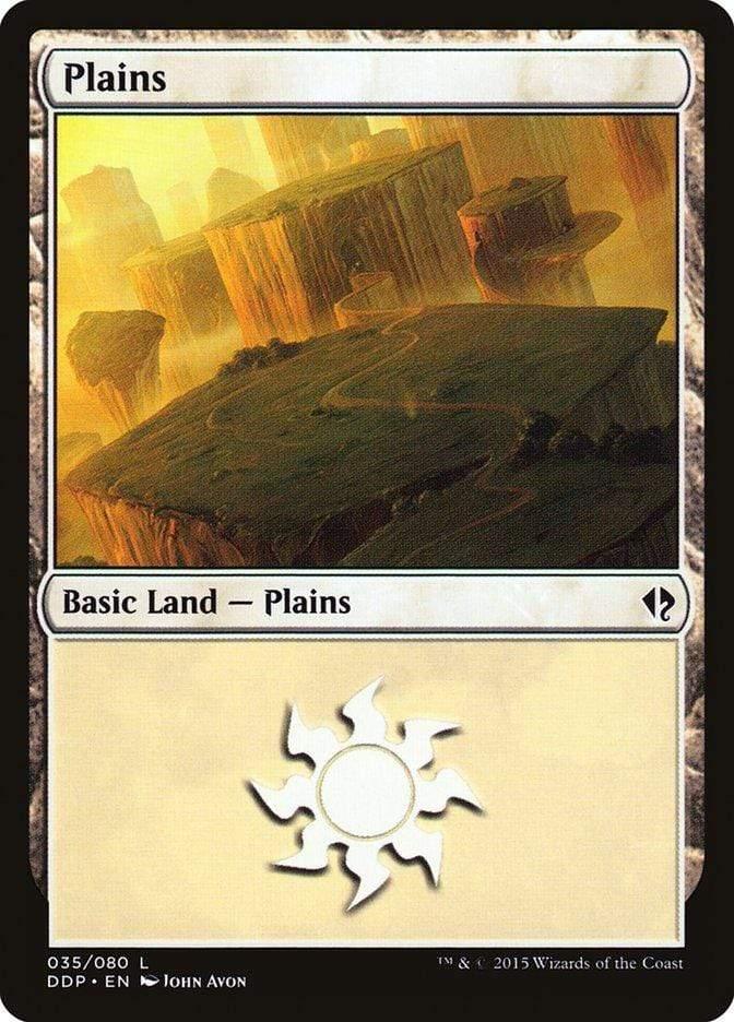 Magic: The Gathering MTG Single Plains (35) [Duel Decks: Zendikar vs. Eldrazi]