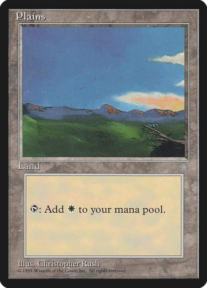 Magic: The Gathering MTG Single Plains (366) [Ice Age]