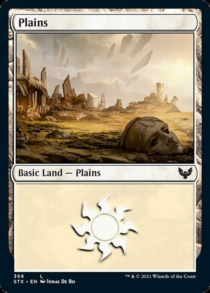 Magic: The Gathering MTG Single Plains (366) [Strixhaven: School of Mages]
