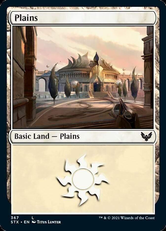 Magic: The Gathering MTG Single Plains (367) [Strixhaven: School of Mages]
