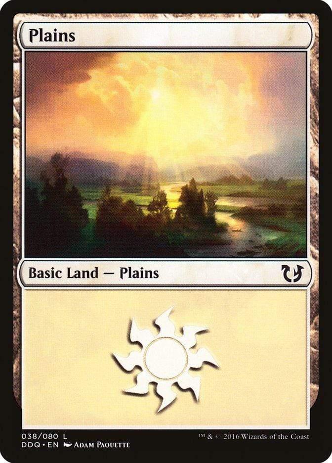 Magic: The Gathering MTG Single Plains (38) [Duel Decks: Blessed vs. Cursed]