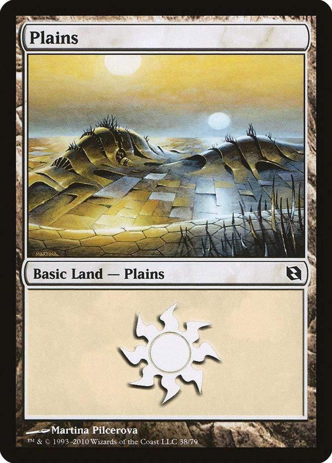 Magic: The Gathering MTG Single Plains (38) [Duel Decks: Elspeth vs. Tezzeret]