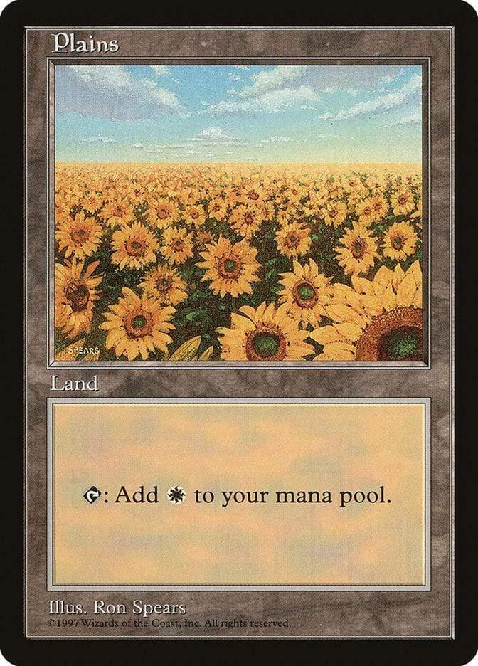 Magic: The Gathering MTG Single Plains (4) [Asia Pacific Land Program]