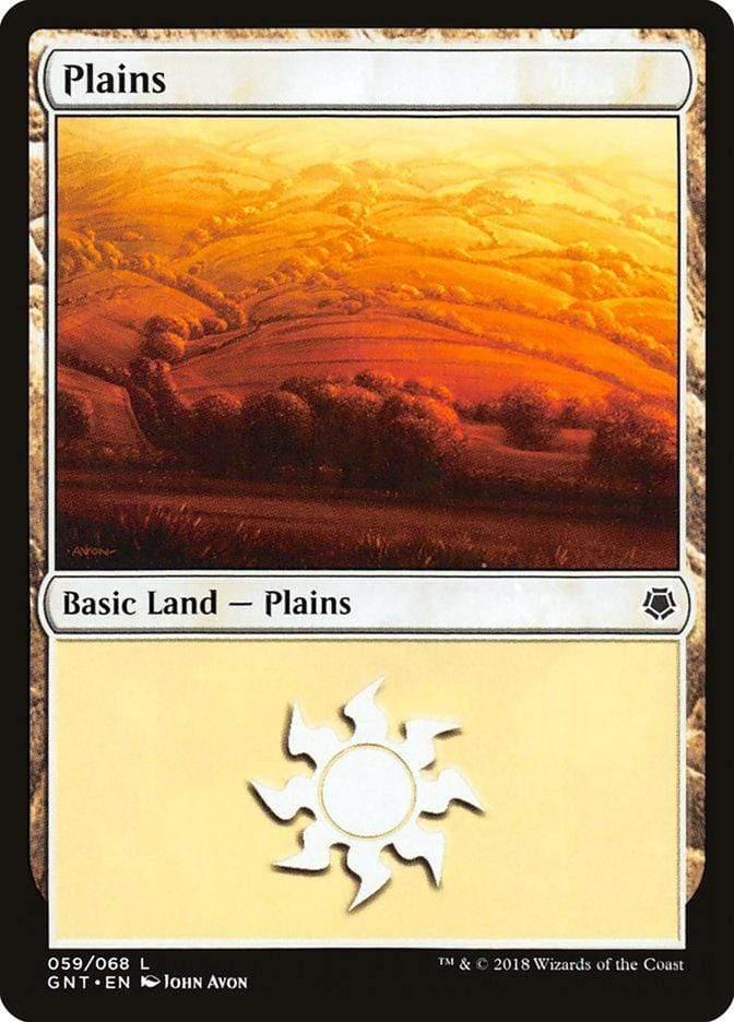 Magic: The Gathering MTG Single Plains (59) [Game Night]