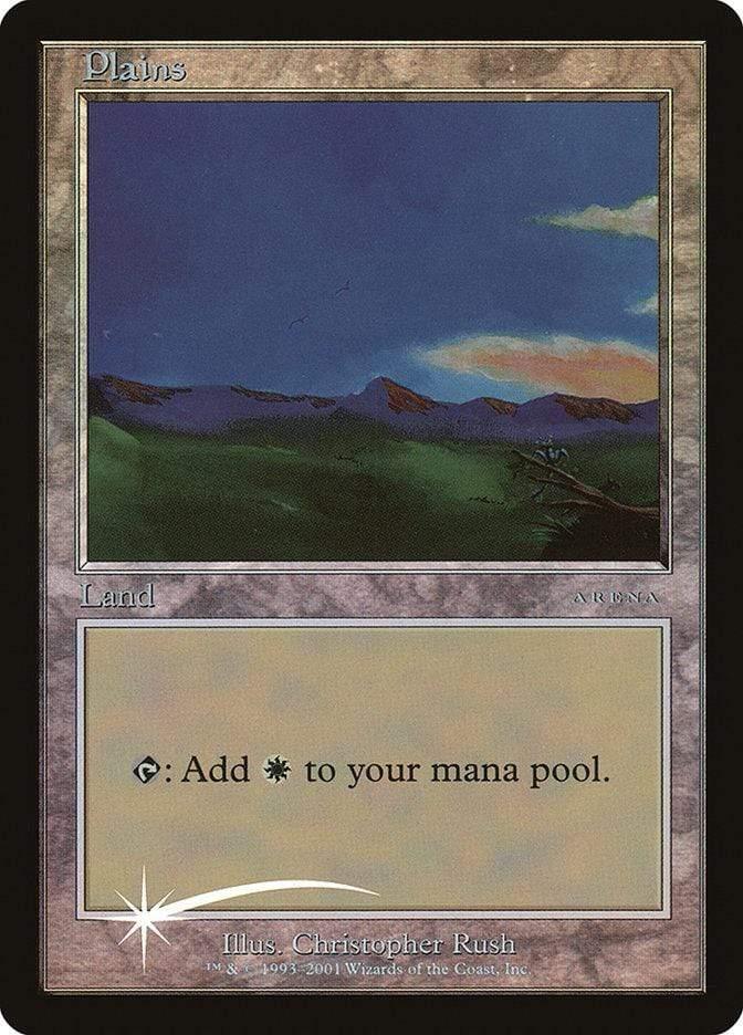 Magic: The Gathering MTG Single Plains (7) [Arena League 2001]