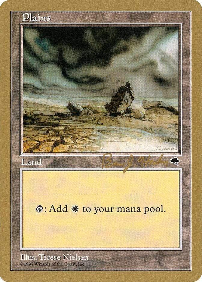 Magic: The Gathering MTG Single Plains (bh331) [World Championship Decks 1998]