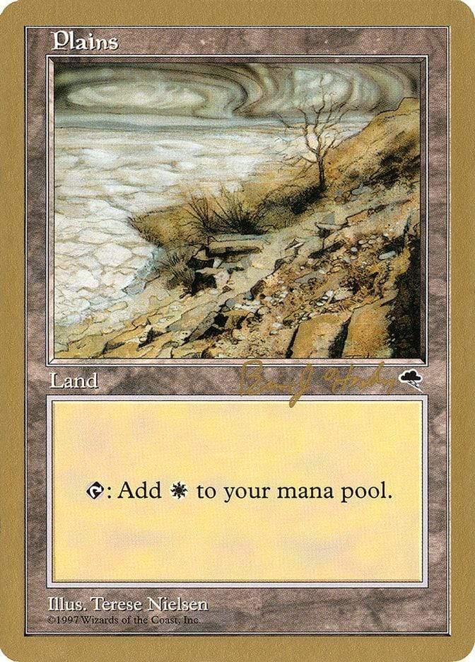 Magic: The Gathering MTG Single Plains (bh332) [World Championship Decks 1998]