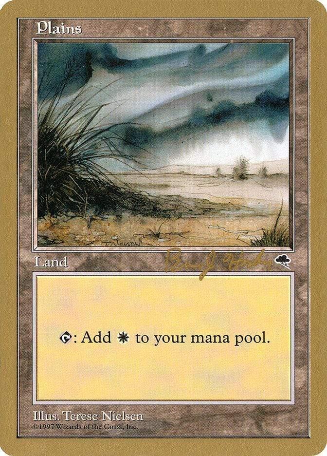Magic: The Gathering MTG Single Plains (bh333) [World Championship Decks 1998]