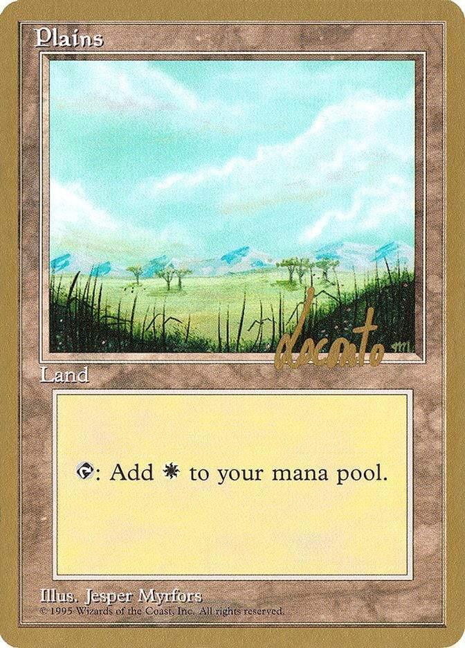 Magic: The Gathering MTG Single Plains (ml365) [Pro Tour Collector Set]