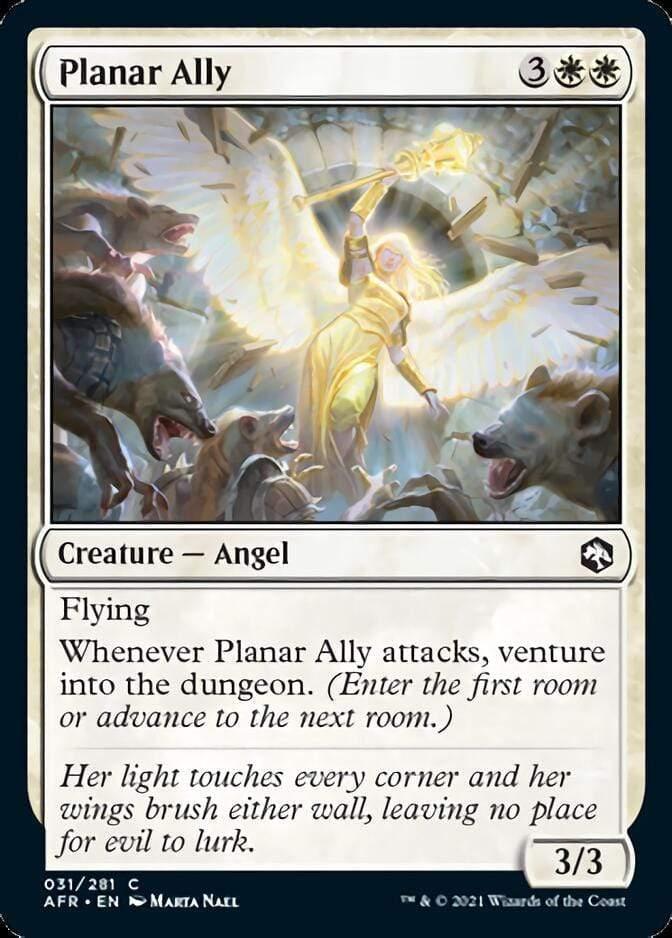 Magic: The Gathering MTG Single Planar Ally [Dungeons & Dragons: Adventures in the Forgotten Realms]