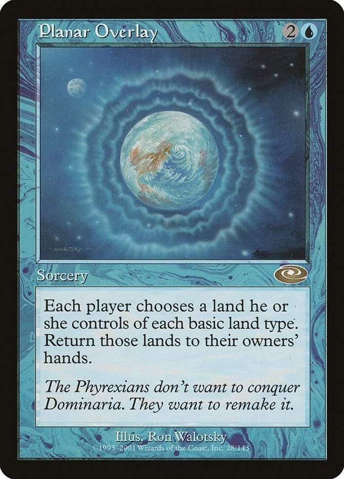 Magic: The Gathering MTG Single Planar Overlay [Planeshift]