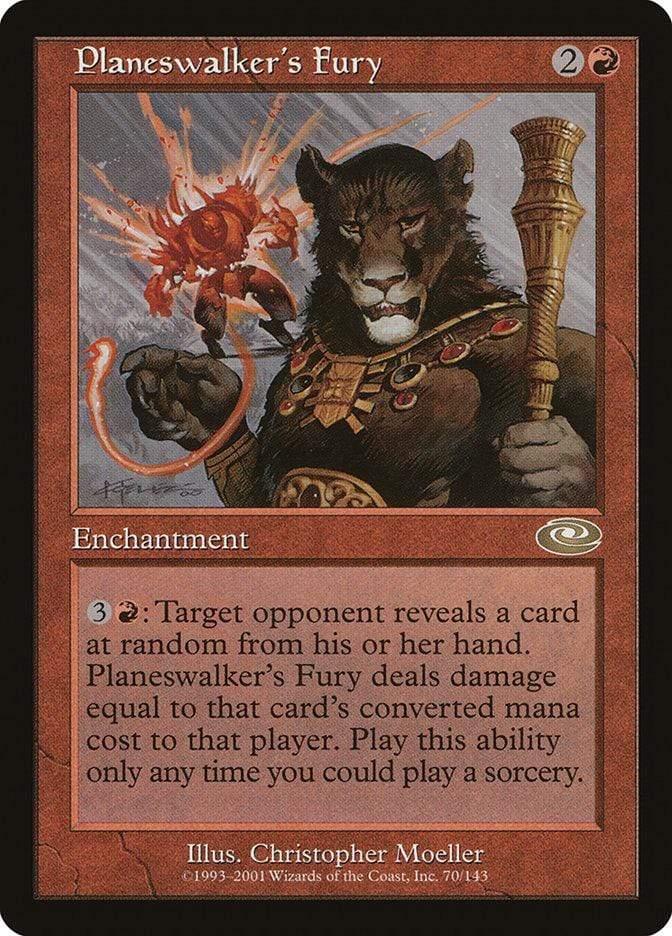 Magic: The Gathering MTG Single Planeswalker's Fury [Planeshift]