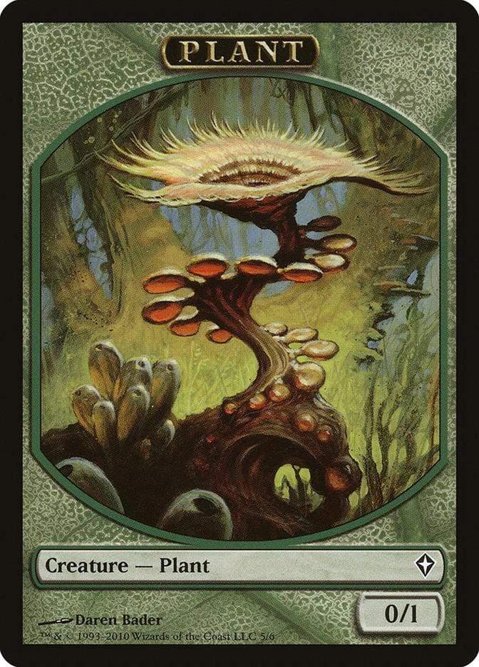 Magic: The Gathering MTG Single Plant [Worldwake Tokens]