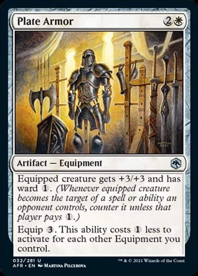 Magic: The Gathering MTG Single Plate Armor [Dungeons & Dragons: Adventures in the Forgotten Realms]