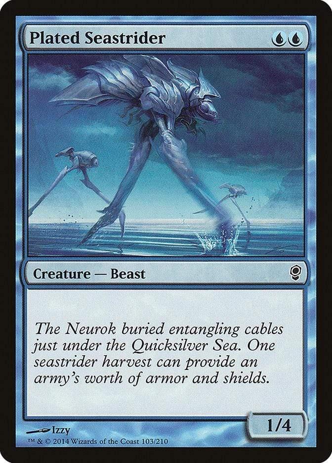 Magic: The Gathering MTG Single Plated Seastrider [Conspiracy]
