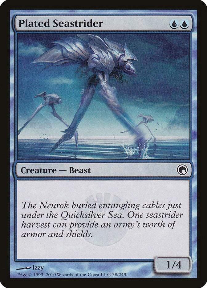 Magic: The Gathering MTG Single Plated Seastrider [Scars of Mirrodin]