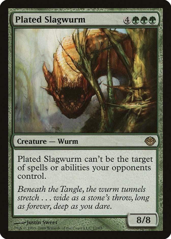 Magic: The Gathering MTG Single Plated Slagwurm [Duel Decks: Garruk vs. Liliana]