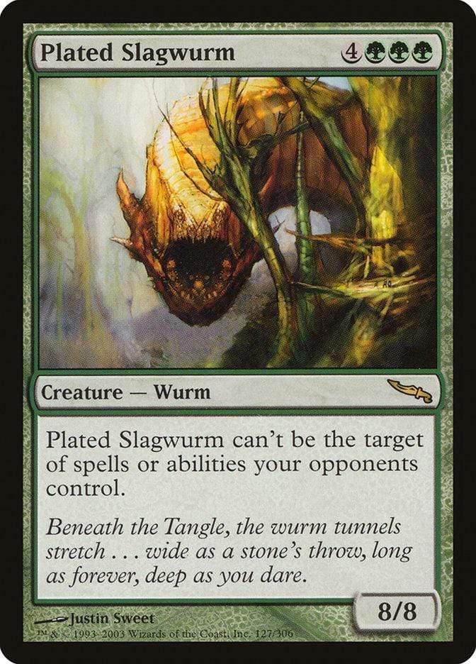 Magic: The Gathering MTG Single Plated Slagwurm [Mirrodin]
