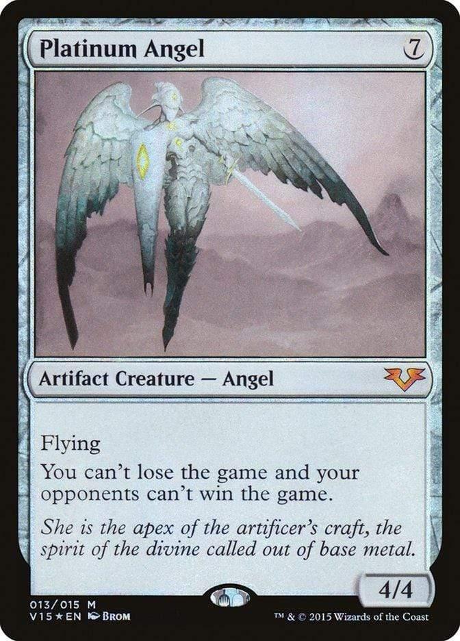 Magic: The Gathering MTG Single Platinum Angel [From the Vault: Angels]