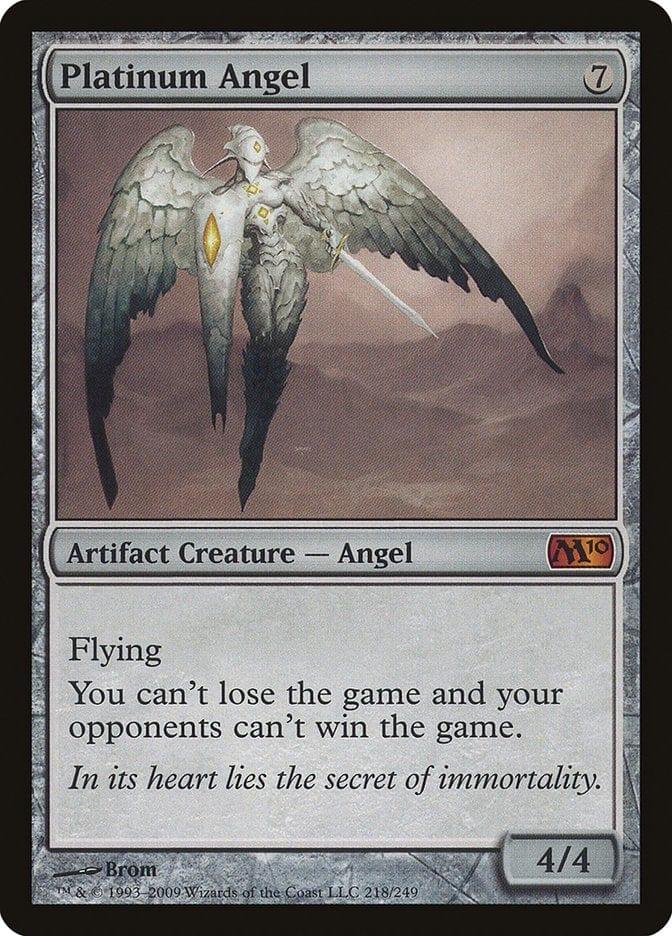 Magic: The Gathering MTG Single Platinum Angel [Magic 2010]