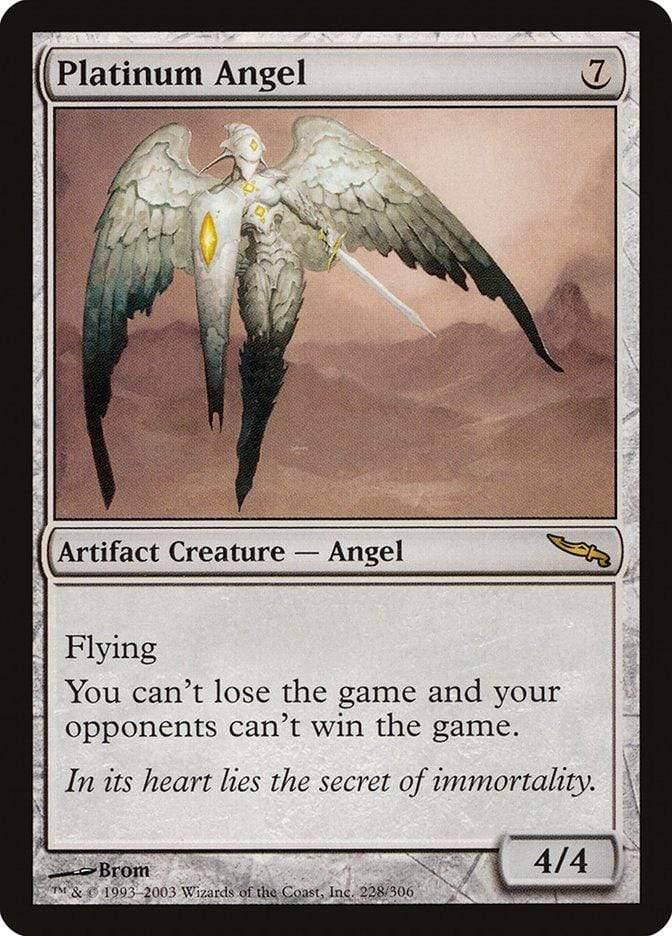Magic: The Gathering MTG Single Platinum Angel [Mirrodin]