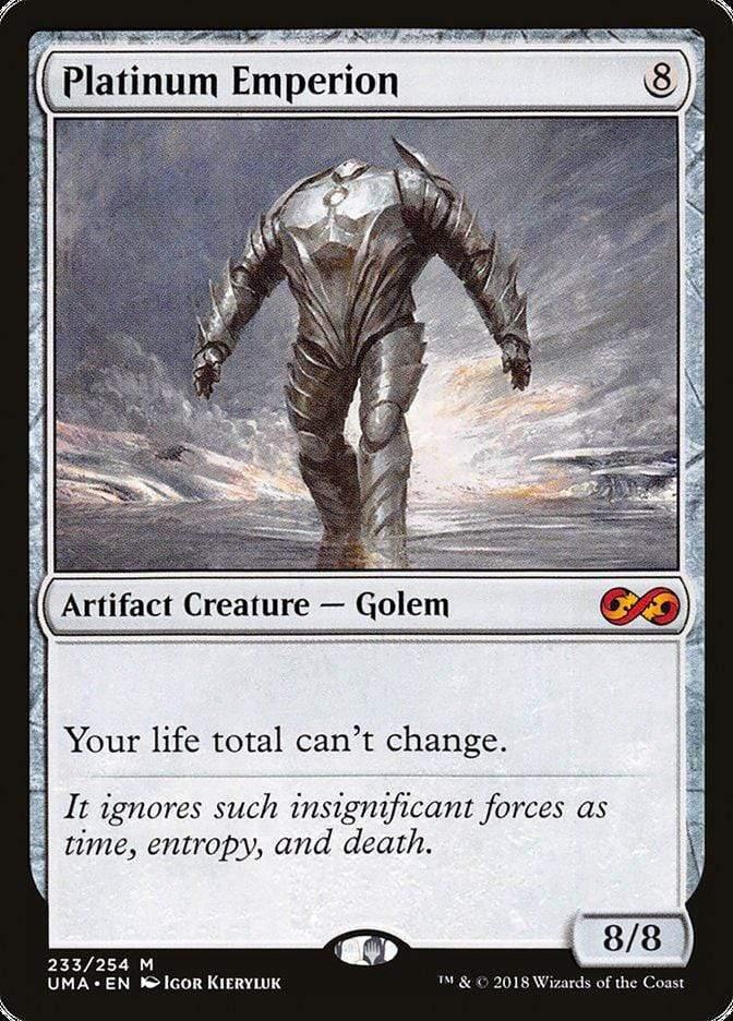 Magic: The Gathering MTG Single Platinum Emperion [Ultimate Masters]