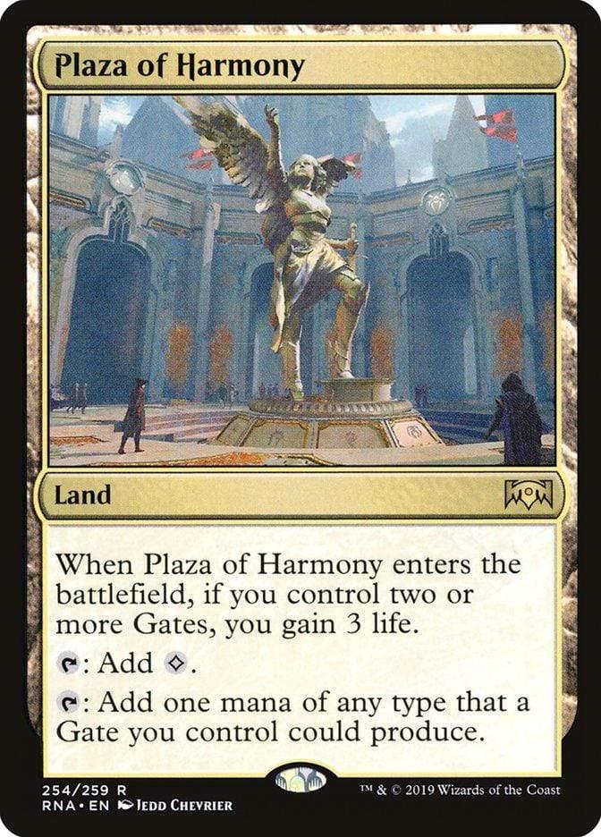 Magic: The Gathering MTG Single Plaza of Harmony [Ravnica Allegiance]