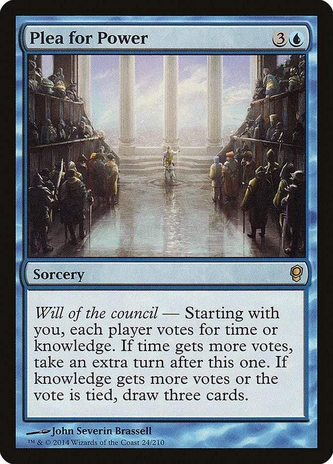 Magic: The Gathering MTG Single Plea for Power [Conspiracy]