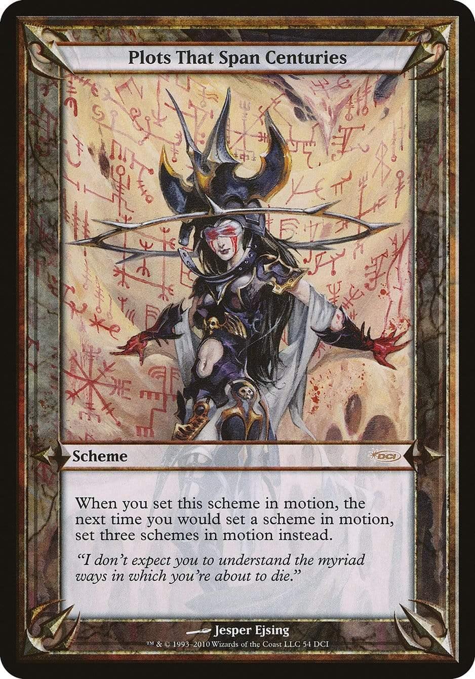 Magic: The Gathering MTG Single Plots That Span Centuries (Schemes) [Promotional Schemes]