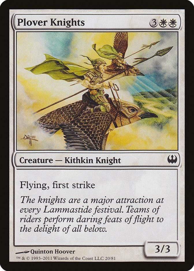 Magic: The Gathering MTG Single Plover Knights [Duel Decks: Knights vs. Dragons]
