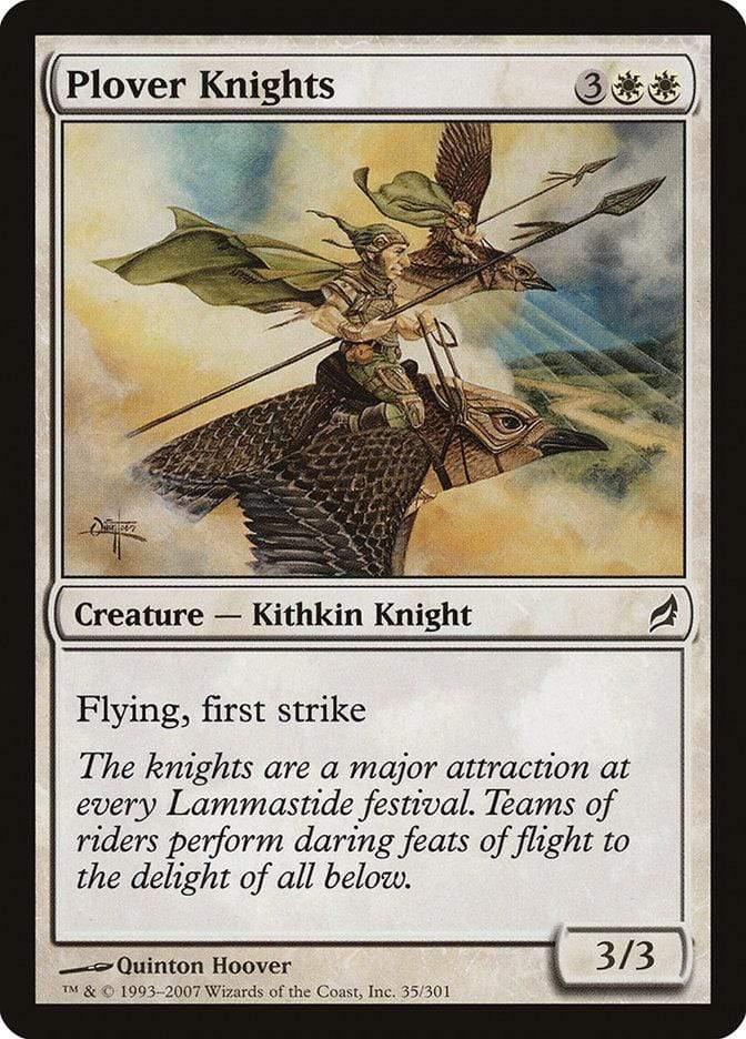 Magic: The Gathering MTG Single Plover Knights [Lorwyn]