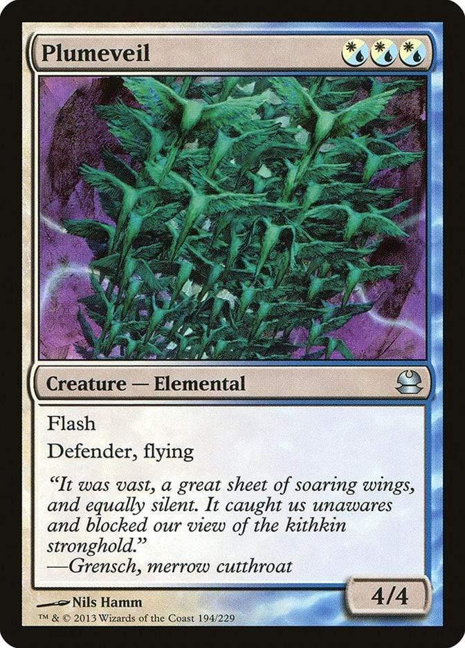 Magic: The Gathering MTG Single Plumeveil [Modern Masters]