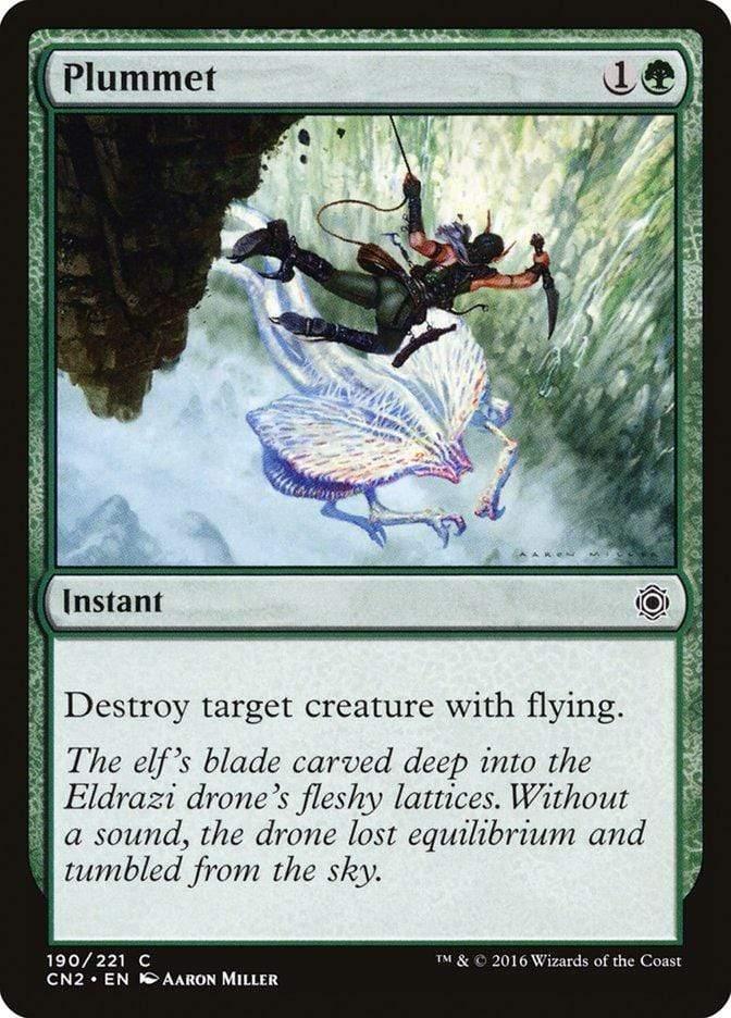Magic: The Gathering MTG Single Plummet [Conspiracy: Take the Crown]