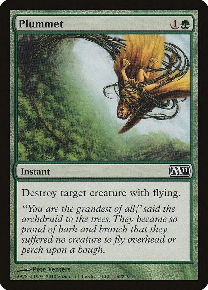 Magic: The Gathering MTG Single Plummet [Magic 2011]