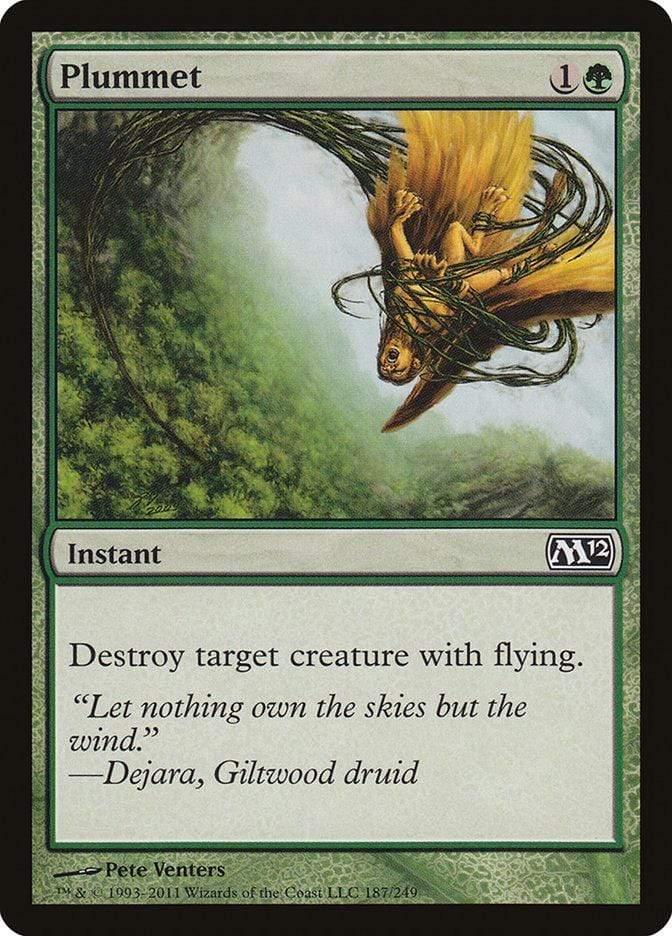 Magic: The Gathering MTG Single Plummet [Magic 2012]