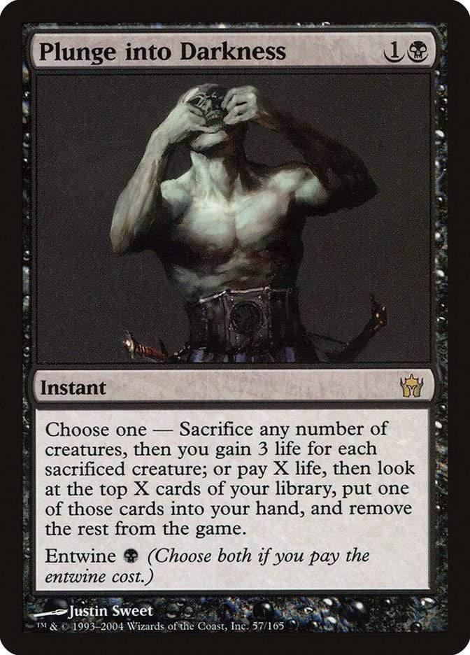 Magic: The Gathering MTG Single Plunge into Darkness [Fifth Dawn]