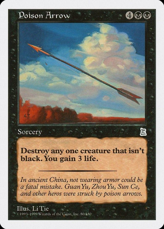 Magic: The Gathering MTG Single Poison Arrow [Portal Three Kingdoms]