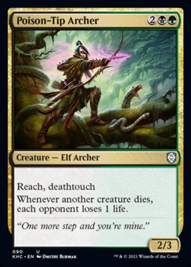 Magic: The Gathering MTG Single Poison-Tip Archer [Kaldheim Commander]