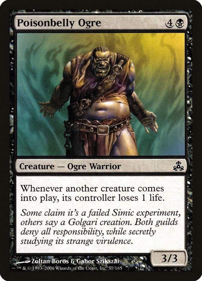 Magic: The Gathering MTG Single Poisonbelly Ogre [Guildpact]