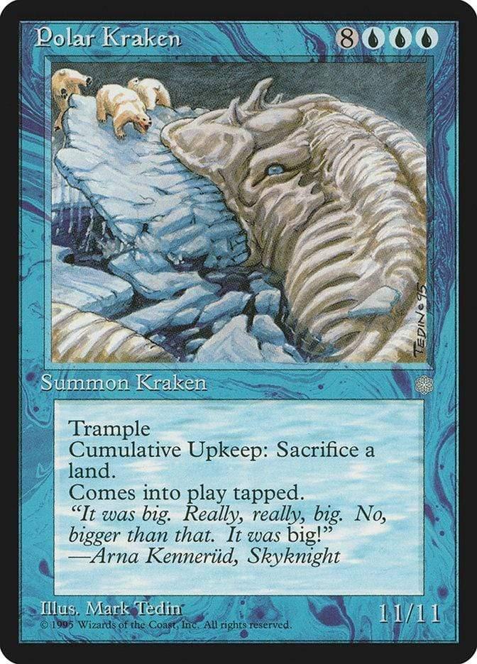 Magic: The Gathering MTG Single Polar Kraken [Ice Age]