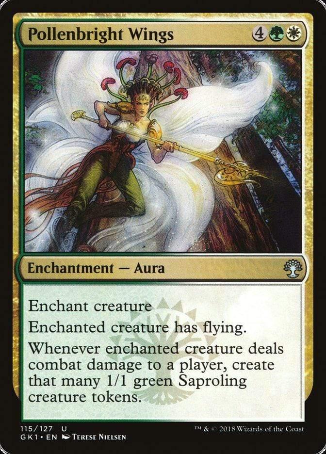 Magic: The Gathering MTG Single Pollenbright Wings [Guilds of Ravnica Guild Kit]