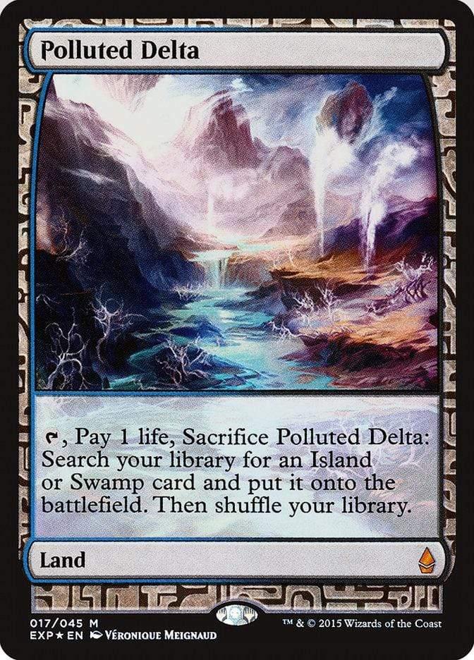 Magic: The Gathering MTG Single Polluted Delta [Zendikar Expeditions]