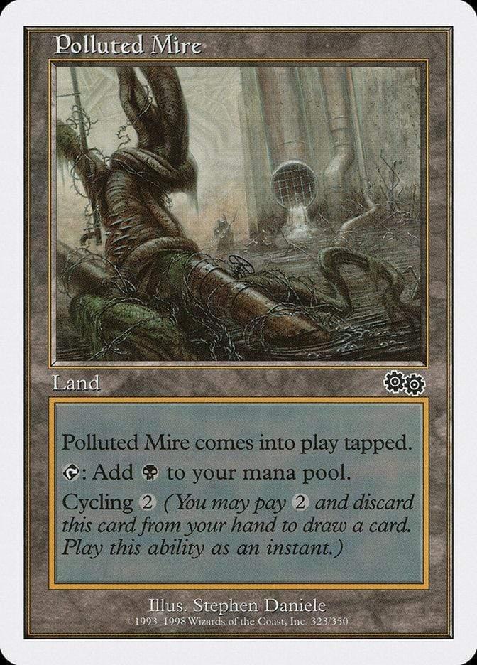 Magic: The Gathering MTG Single Polluted Mire [Anthologies]